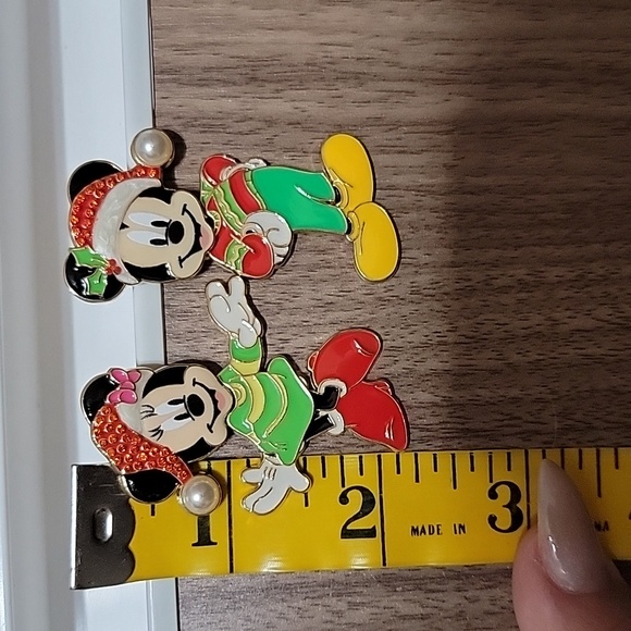 Mickey and Minnie Mouse Baublebar Drop Earrings - Picture 2 of 4